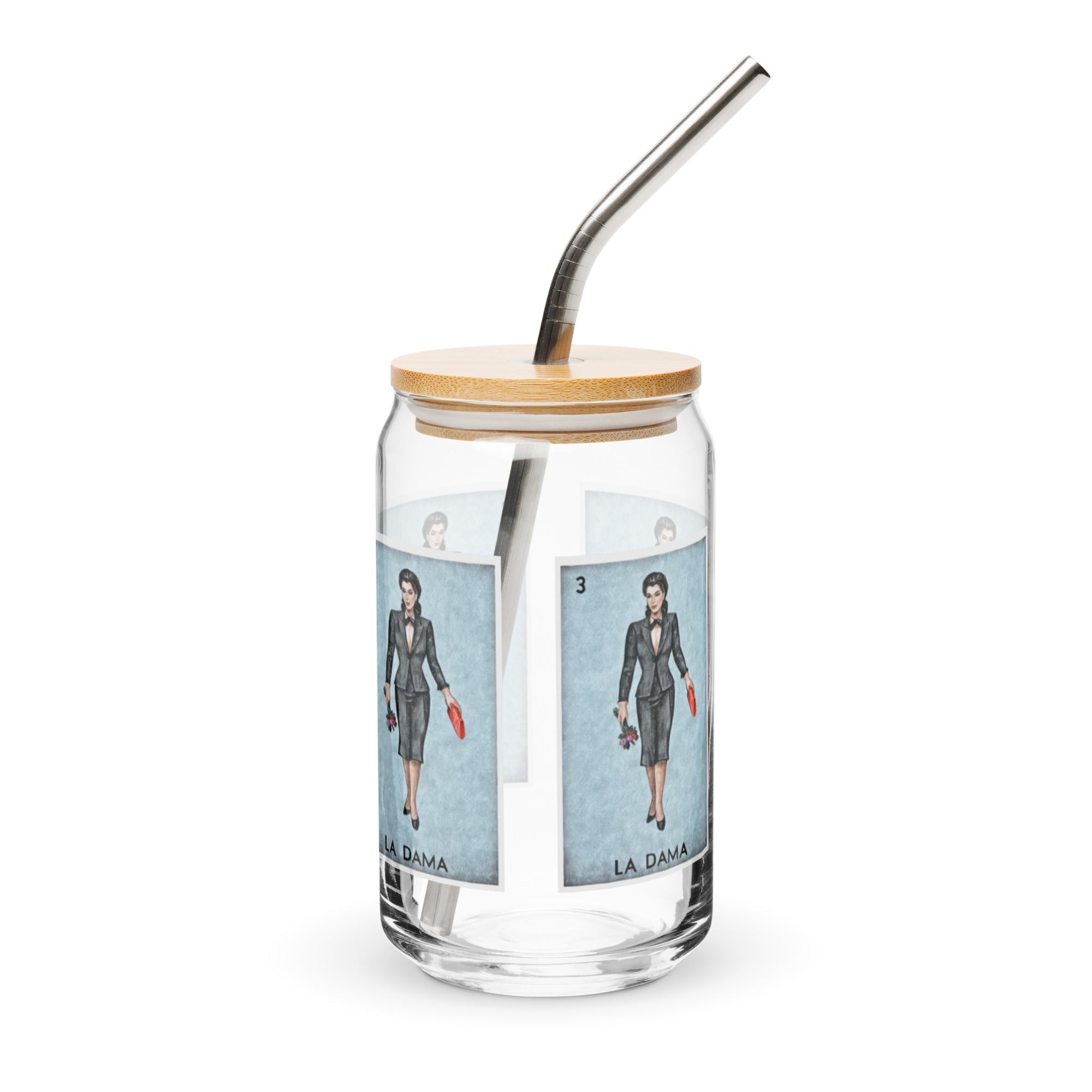 Can-shaped glass